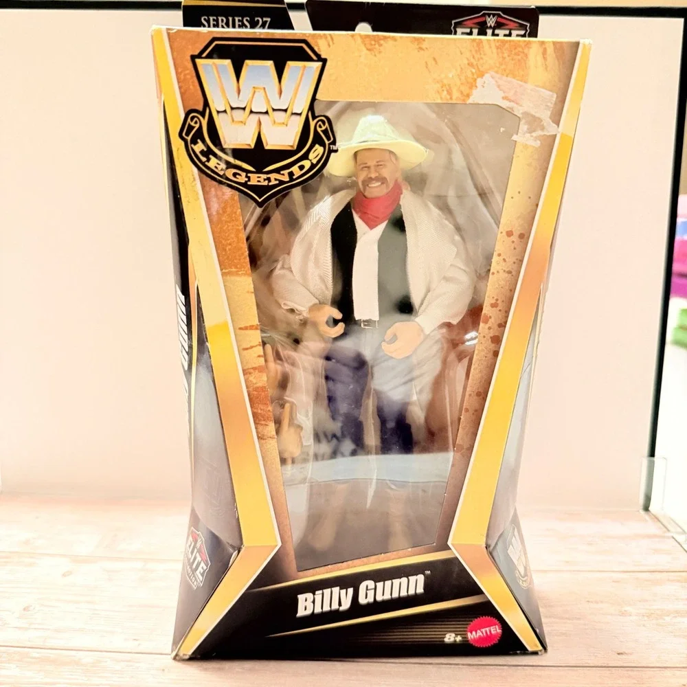 Mattel WWE Legends Series 27‎ Billy Gunn Figure Kids 6in Multi NEW Smoking Gunns